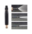 Water Spray Gun Car Wash Nozzle High Pressure Nozzle for 1/2" Hose Pipe High Pressure Water Gun Nozzle Adjustable Car Washer Gun Jet Spray for Car Wash Water Spray Nozzle for Garden & Window (Black).