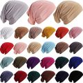 Under Scarf Hijab Cap Women Stretch Under Caps Solid Color Hijab Under Scarf Woman Hijab Cap Unisex Hijab Hats Turbans for Women. 