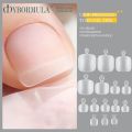 150pcs Frosted False Toenails Short Square Soft Gel Full Cover Pre-shape ToeNail Tip Matte Press on Toe Nail Extension.