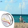 150m Fluorocarbon Coated Carbon Fibre Flexible Fishing Line Shock Resistant Leader Line Low 0.6 91lb. 
