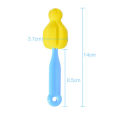 Baby Bottle Nipple Brush Universal Sponge Nipple Wide-mouth Standard Nipple Cleaning Brush Cleaner Cleaning Tools. 