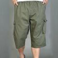 Cotton 3 Quarter Casual Pants For Men - Short Pant.
