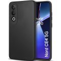 OnePlus Nord CE4 Silicone Matte Flexible Soft Phone Case - Black - Phone Back Cover. 