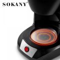 Sokany CM 108S Coffee maker Coffee Machine, 950W, 1.5L, 12 cup Coffee capacity, anti-drip function, keep warm function, high quality coffee maker Coffee Machine.