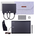Lamgool VINSA 1060 PLUS 10*6 Inch Portable Digital Tablet Connect Mobile Phone Digital Pressure Drawing Tablet Interactive Graphic Tablet for Drawing.