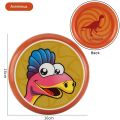 Children's Soft Foam PU Flying Disk Professional Flying Saucer Outdoor Sports Hand Throwing Toy Parent-Child Interaction.