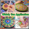 38Pcs Mandala Dotting Tools Painting Kit - Dot Paint Stencils Tool Set Art Craft Supplies Set Kit Tray Brush Pen. 