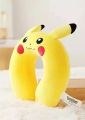 Premium U-Shaped Pikachu Neck Pillow - Ultimate Comfort for Office & Travel - Vibrant Yellow. 