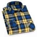Plaid Shirt 2024 New Autumn Winter Flannel Red Checkered Shirt Men Shirts Long Sleeve Chemise Homme Cotton Male Check Shirts.