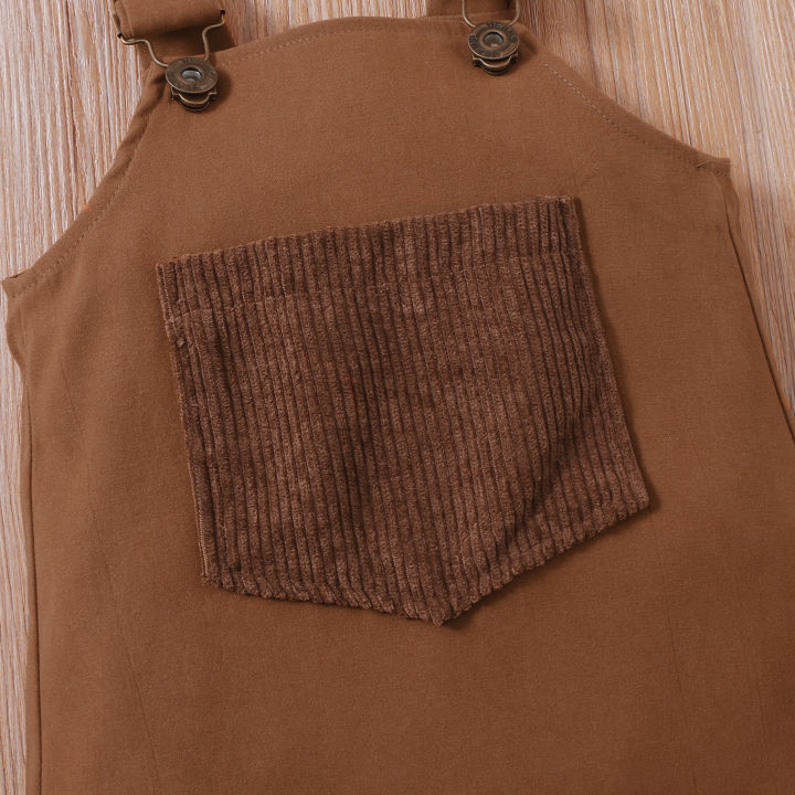 Baby%20Girl%20Tops,%20Suspender%20Skirt,%20Headband%20Suit,%20Long%20Sleeve%20Round%20Neck%20Ruffle%20Crotch%20Button%20Front%20Pocket%20Dress%20-%20Image%209