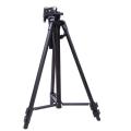 Tripod Stand 380A Mobile Stand Camera Stand Pro 3 Way Head - Black - Maximum Height: Approx. 1345mm/52.97inch.