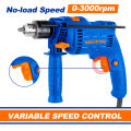WADFOW Impact Drill, 650W, 3000RPM, Variable Speed, Powerful motor, Side Handle, Depth Gauge,Forward Reverse WMD15651. 