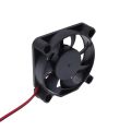 DC Brushless Fans Computer Case Cooling Fan 5V 12V 24V Sleeve Bearing CPU Cooling Fan with Two Lines 50/60/70/80*10mm. 