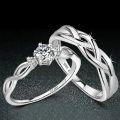 Emulation Couple Rings Adjustable Size.