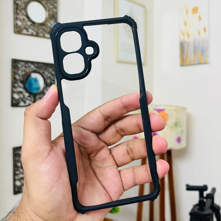 TheGiftKart%20Shockproof%20Crystal%20Clear%20Back%20Cover%20Case%20for%20Infinix%20Smart%2010%20%7C%20360%20Degree%20Protection%20%7C%20Protective%20Design%20%7C%20Transparent%20Back%20Cover%20Case%20for%20Infinix%20Smart%2010%20(PC%20&%20TPU,%20Black%20Bumper)%20Infinix%20Smart%2010/X6725%20-%20Image%203