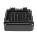 8X G1/4 90mm Aluminium Heat Radiator for PC CPU Water Cooling Heatsink Black. 
