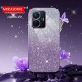 lthmy for VIVO Y77 5G case electroplating colorful soft glitter TPU cellphone cover luxury phone casing.