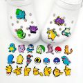 Aoger 27kinds of Pokemon Shoe Charms for Clogs Sandals Decoration Shoe Accessories Charms.