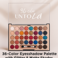 36 Color Eye Shadow Palette with Brush Included Makeup Kit for Eyes. 