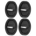 4PCS Premium Car Door Lock Covers Silicone Protection Pads Anti-Rust Anti-Corrosion Noise-Reducing Accessory for Safety & Security. 