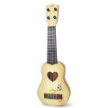 Beehoney1 Mini Ukulele Toys For Kids Simulation 4 Strings Guitar Music Instrument Early Educational Toys For Birthday Christmas Gifts.