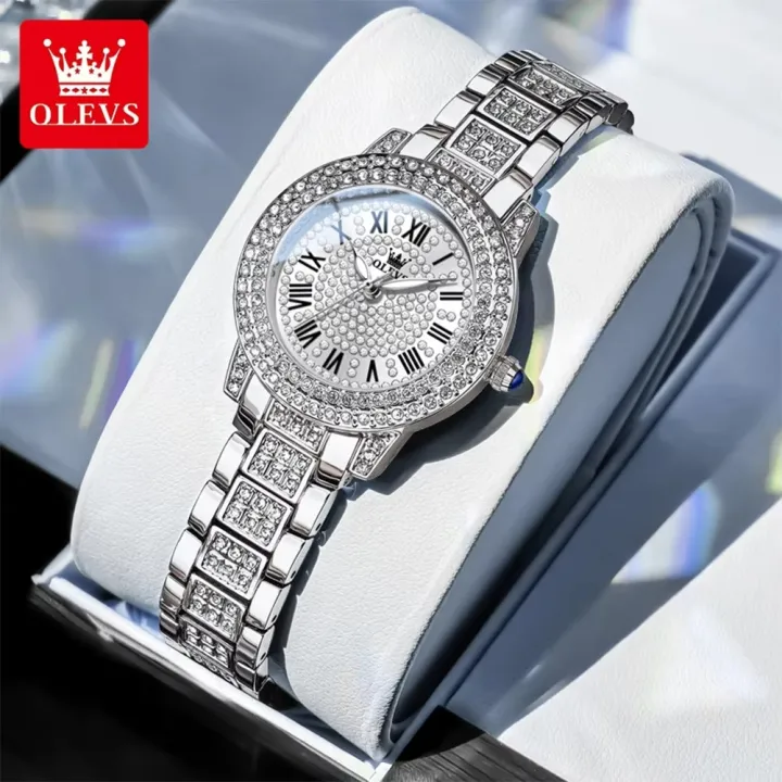 Olevs%20Stainless%20Steel%20Strap%20&%20Alloy%20Case%20Classic%20Analog%20Quartz%20Wristwatch%20for%20Women%20%E2%80%93%20Ladies%20Watch%20Gift%20Model%209943%20-%20Image%206