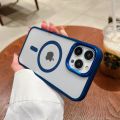 New iPhone 15 phone with eagle eye gold shield magnetic suction three in one Apple 14 full package fall protection case.