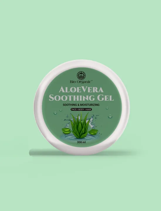 Bio%20Organic%20Rose%20Water%20120ml%20and%20Aloe%20Vera%20Soothing%20gel%20300ml%20Combo%20-%20Image%202