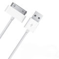 USB Cable for iPhone 4 4s iPad 2 3 iPod 30 Pin USB Data Cable for iPhone 4/4S - White.