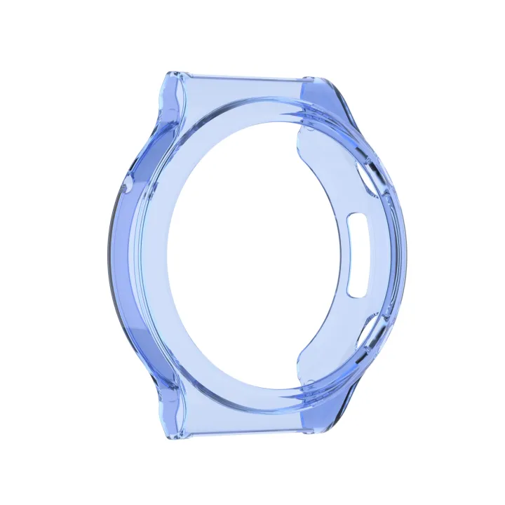 For%20Huawei%20Watch%20GT%202%20Pro%20/%20GT%202%20ECG%20Half%20Coverage%20Hollowed%20TPU%20Protective%20Case(Transparent%20Blue)%20-%20Image%202