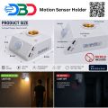 New Motion Sensor Holder E27 - 220 Volt 30 Watt Max. 