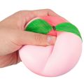 Squishy Peach Antistress Funny Gadget Ball Squeese Slow Rising Stress Reliever kawai SimulationVenting Fruit Kids s.