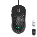 AJAZZ Aj380 New Light Weight Wired Mouse 10000DPI 16000DPI Gaming Mouse Aj380r Hollow-Out Design 6 Keys Adjustable 6 DPI Mice.