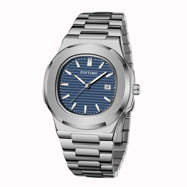 Men%20Fashion%20Watch%20Stainless%20Steel%20Nautilus%20Analog%20Quartz%20Wristwatch%20Luminous%20Hand%20Waterproof%20Auto%20Date%20Clock%20Relogio%20Gifts%20-%20Image%204