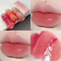 HERORANGE Cute Mushroom Shaped Lip Glaze Long Lasting Moisturizing Water Mirror Lip Gloss Silky Muddy Lip Tint. 