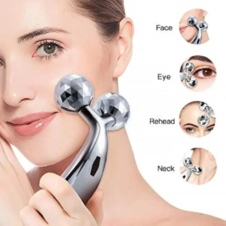Y Shaped Face Massage Roller