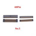 2 Sets LCD Display Screen USB Charging FPC Connector For Samsung A32 A42 A52 A72 A82 A12 A02 A22 A14 A34 A54 A13 A23 A33 A53 A73. 