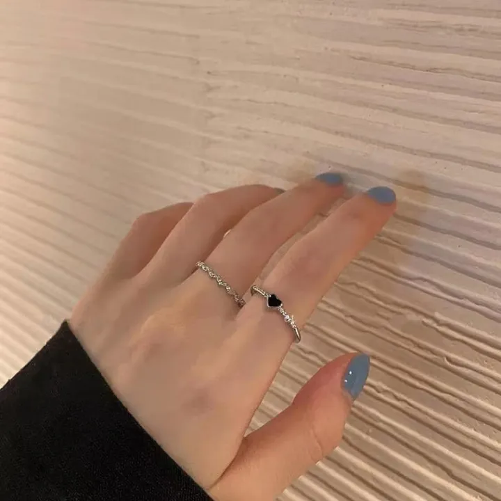 New%20Black%20Zircon%20Ring%20Set%20For%20Women%20-%20Image%202