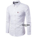 HUILISHI Korean style fashion casual men's high quality shirt polo shirt. 