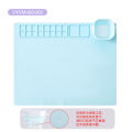 Children Drawing Toys Silicone Painting Mat Set for Children's Day Gift Montessori Graffiti Mat Washable Watercolor Palette Set.