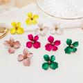 Boho Sweet Flower Earrings For Women Girls Colorful Beach Party Jewellry. 