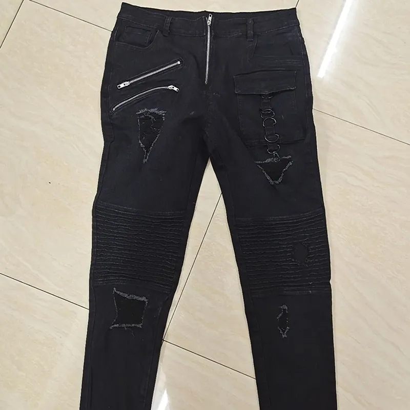 Slim Fit Jeans Zara Mens Skinny Pants Streetwear Mens Straight