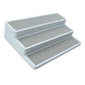 Fork cutlery box household storage box spoon knife divider kitchen drawer compartment cutlery kitchen grey storage tray supply.