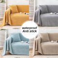Waterproof Sofa Blanket Multipurpose Solid Color Furniture Cover Durable Fabric Dust-proof Anti-scratch Home Living Room Decor. 