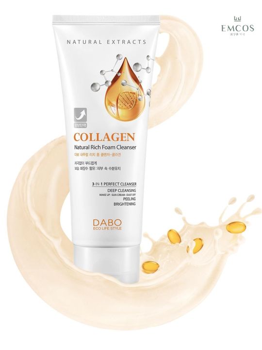 Dabo%20collagen%20natural%20rich%20foam%20cleanser%20180%20ml%20-%20Image%204