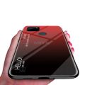 Vantime for Realme C21Y / Realme C25Y Case Gradient Phone Back Hard Glass Cover. 