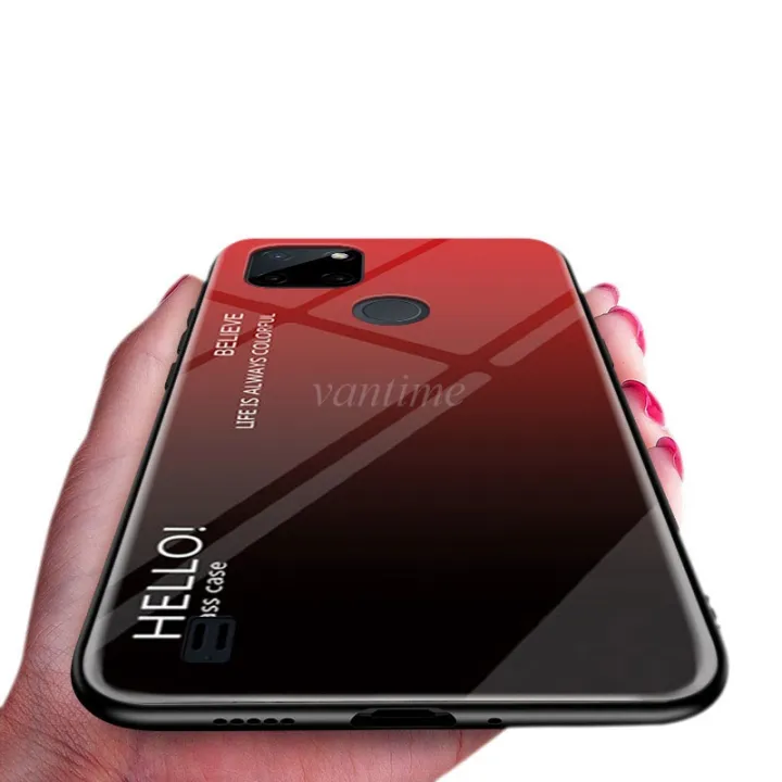 Vantime%20for%20Realme%20C21Y%20/%20Realme%20C25Y%20Case%20Gradient%20Phone%20Back%20Hard%20Glass%20Cover%20-%20Image%204