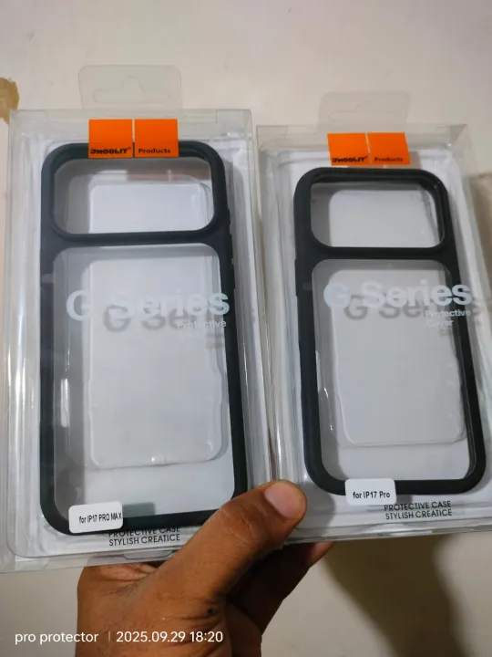 iPhone%2017%20Pro%20Max/17%20pro%20/17/17%20Air%20G%20Series%20Premium%20Shockproof%20Protective%20Case%20Transparent%20Back%20Cover%20-%20Image%204