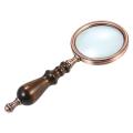 KOGEEK Handheld Magnifier 10X Reading Magnifying Glass Portable Jewelry Antique Loupe with High Magnification Power Lens for Book Maps Newspaper Reading Inspection Coins Jewelries Hobbies Crafts Map Crossword Puzzle Seniors Gift. 