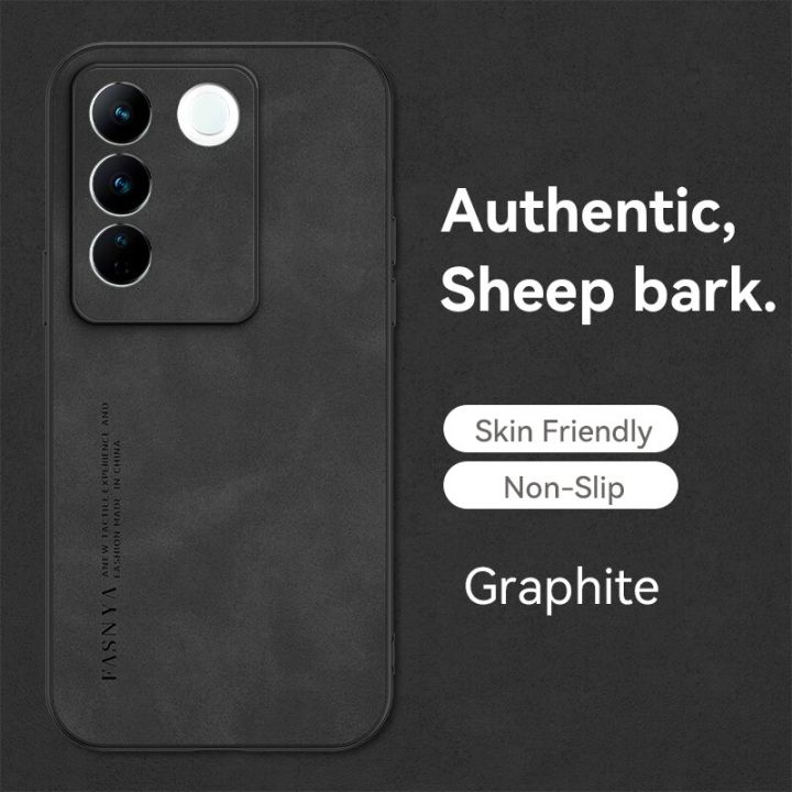 xprmy for VIVO V27 Pro case hard TPU silicone shockproof bumper phone casing cover